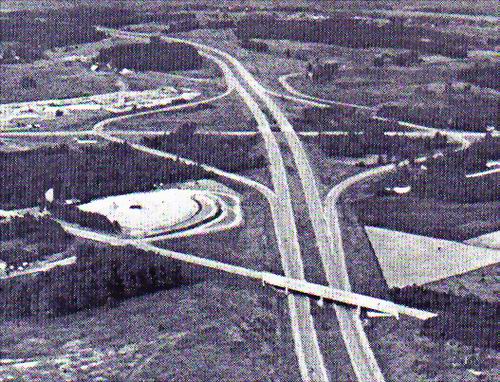 Cadillac Drive-In Theatre - Aerial From Ron